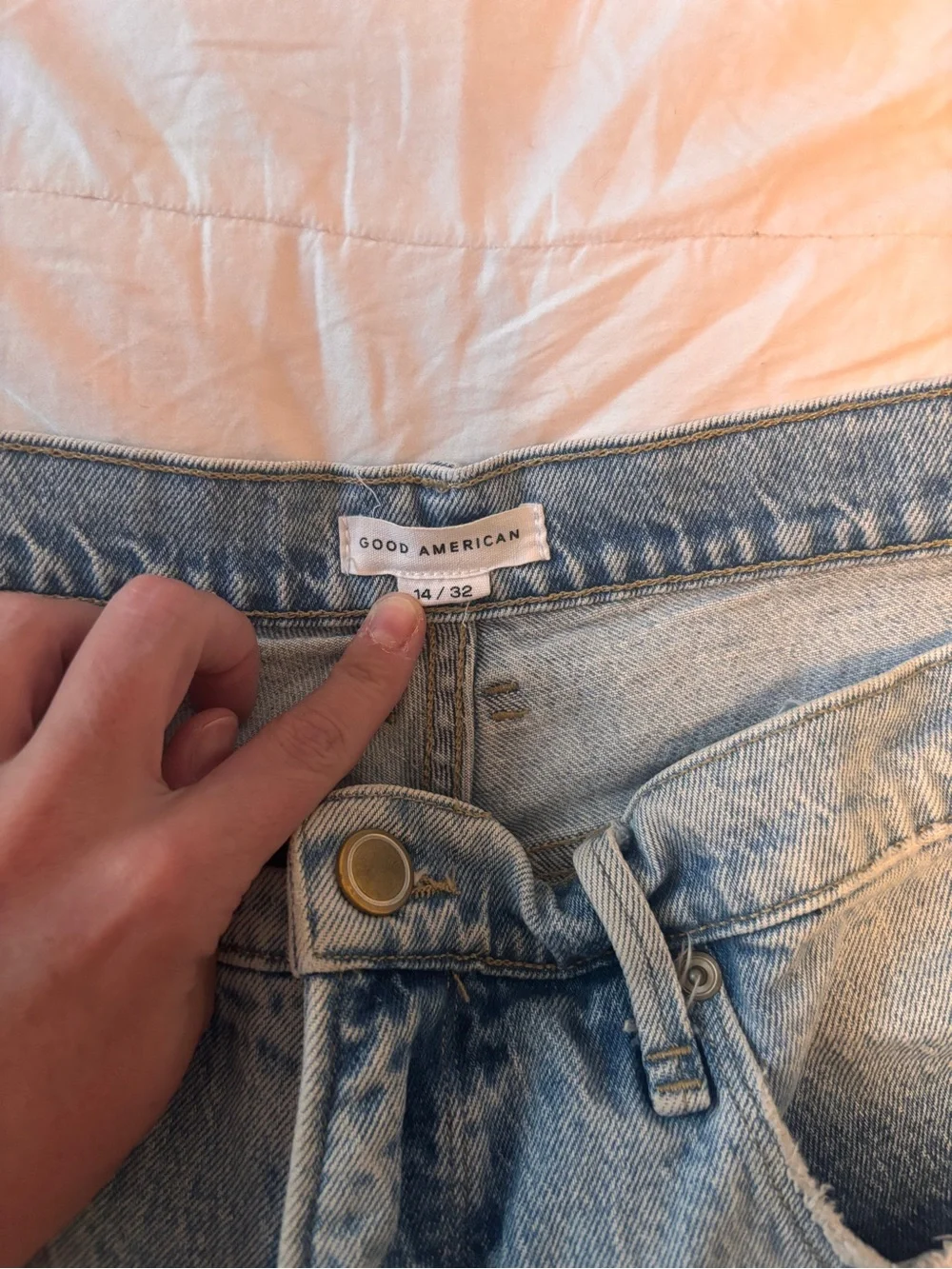 Good American 90S SHORT | BLUE650